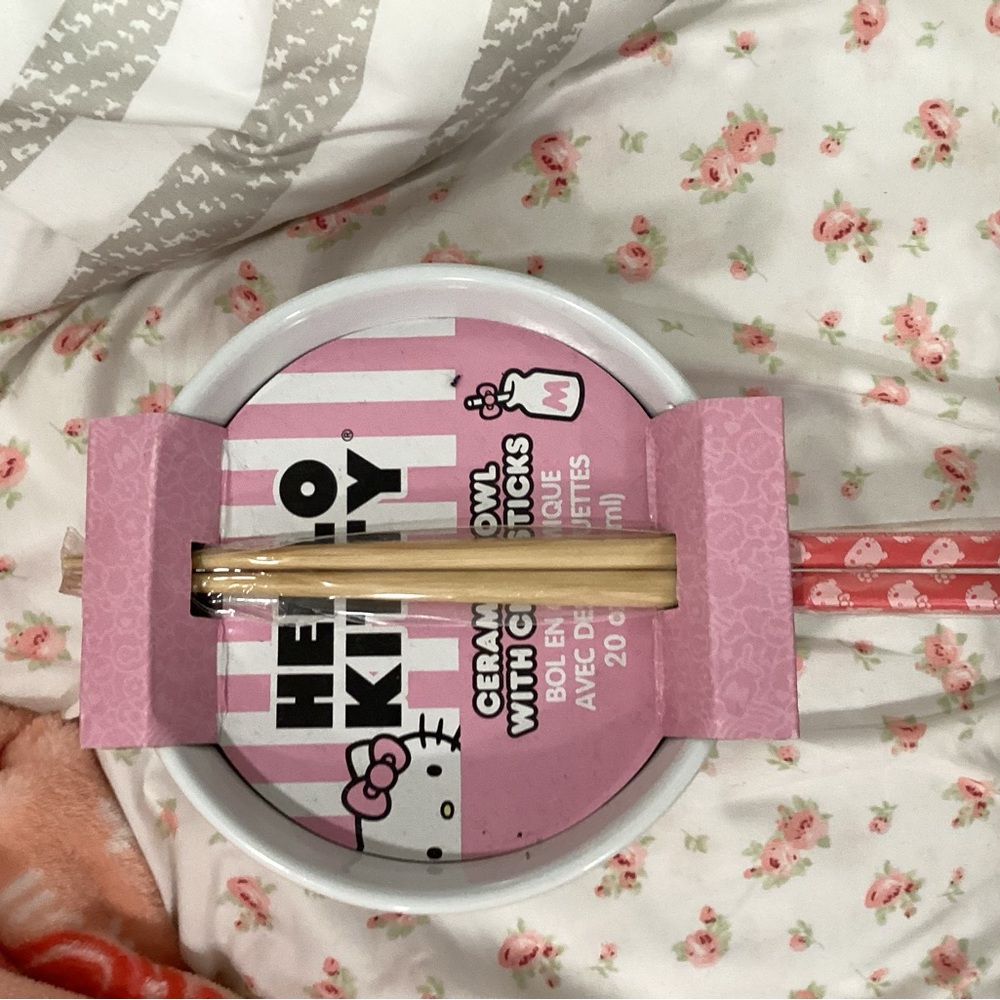 Hello kitty ramen bowl